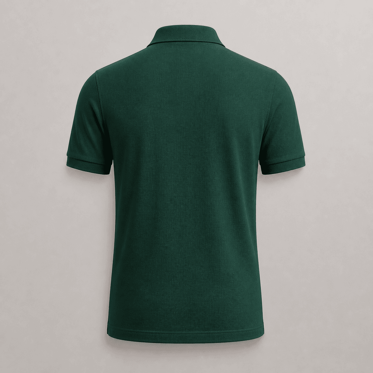 Cotton Polo Shirt thumbnail — Back view
