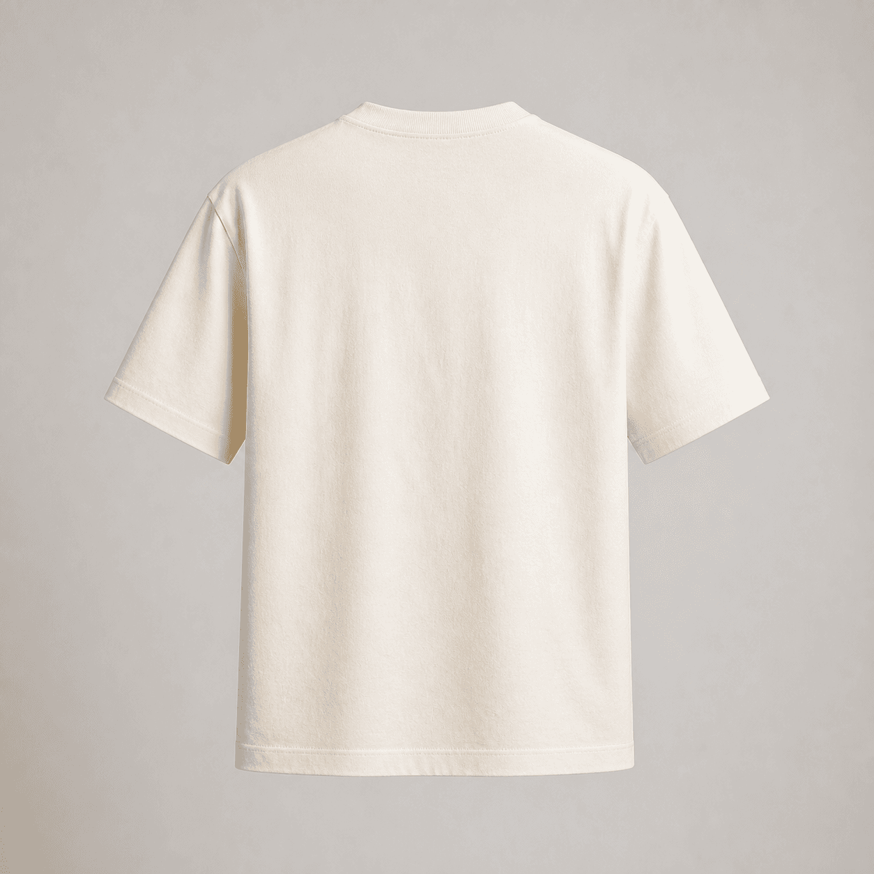 Basic Cotton T-shirt thumbnail — Back view