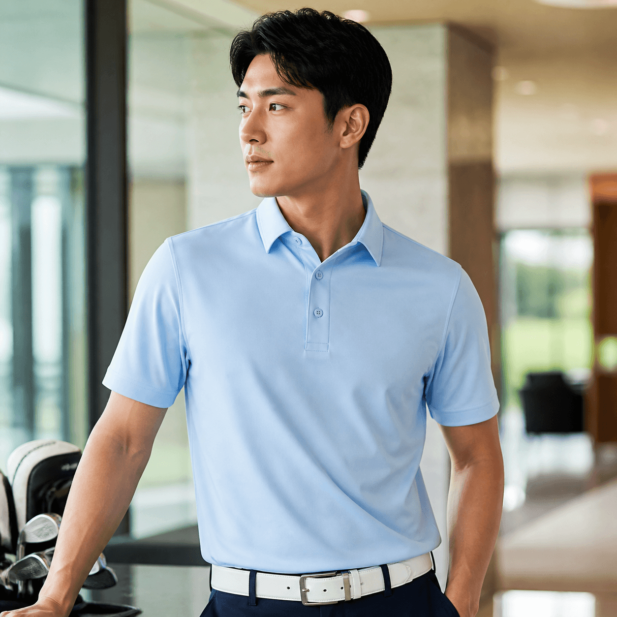 Golf Polo Shirt Smooth premium handfeel