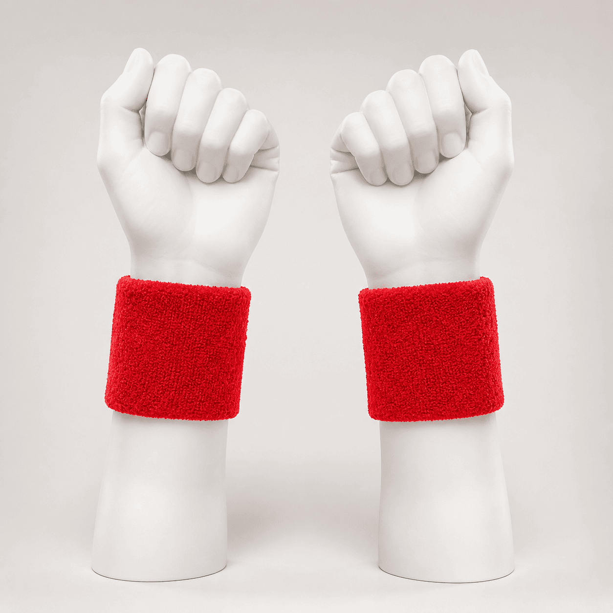 AI-generated demonstration product photograph of sports wristband