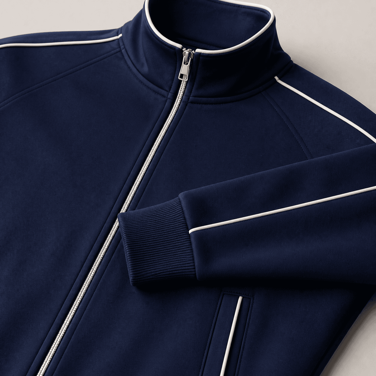 Track Suit Precision contrast piping