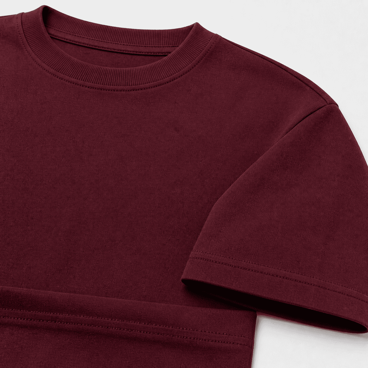 Premium Heavyweight T-shirt Structured premium drape
